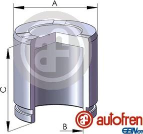 AUTOFREN SEINSA D025643 - Piston, etrier frana aaoparts.ro