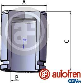 AUTOFREN SEINSA D025279 - Piston, etrier frana aaoparts.ro