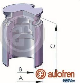 AUTOFREN SEINSA D025222 - Piston, etrier frana aaoparts.ro