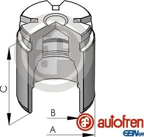 AUTOFREN SEINSA D02578 - Piston, etrier frana aaoparts.ro