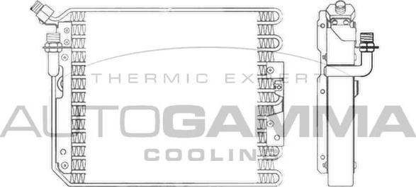 Autogamma 104423 - Condensator, climatizare aaoparts.ro