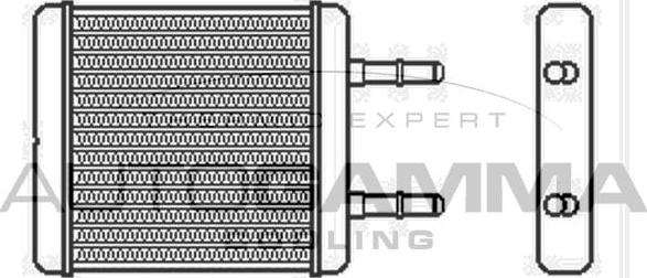 Autogamma 104091 - Schimbator caldura, incalzire habitaclu aaoparts.ro