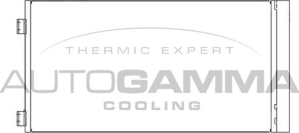 Autogamma 105865 - Condensator, climatizare aaoparts.ro