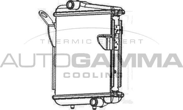 Autogamma 105746 - Radiator, racire motor aaoparts.ro