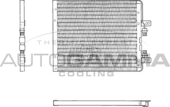 Autogamma 101827 - Condensator, climatizare aaoparts.ro