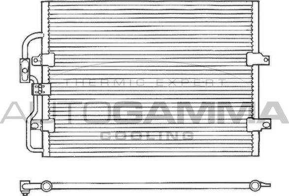 Autogamma 101706 - Condensator, climatizare aaoparts.ro