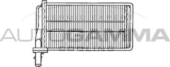 Autogamma 103024 - Schimbator caldura, incalzire habitaclu aaoparts.ro