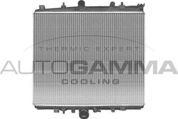 Autogamma 103167 - Radiator, racire motor aaoparts.ro