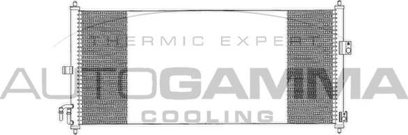 Autogamma 103324 - Condensator, climatizare aaoparts.ro