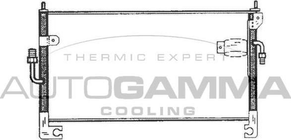 Autogamma 103289 - Condensator, climatizare aaoparts.ro
