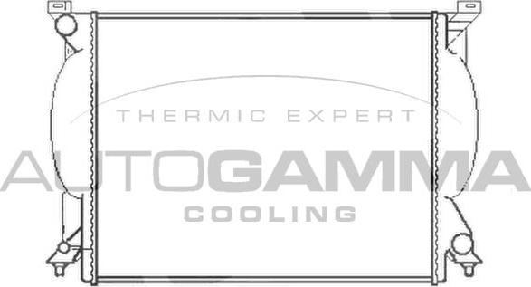 Autogamma 102981 - Radiator, racire motor aaoparts.ro