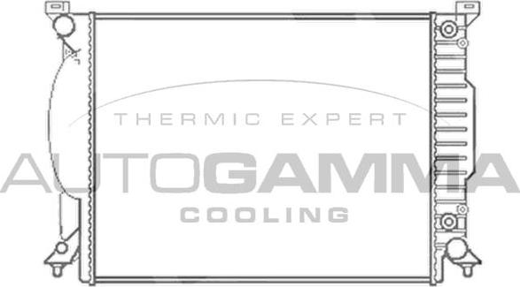 Autogamma 102983 - Radiator, racire motor aaoparts.ro