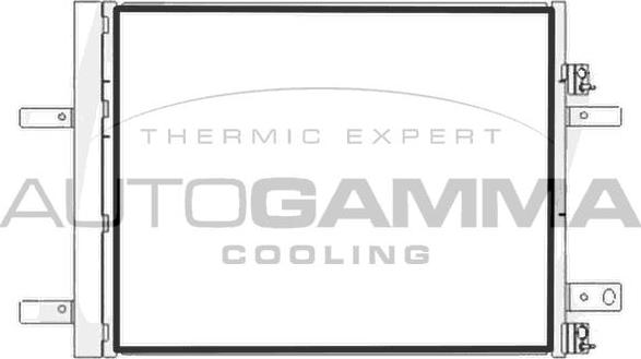 Autogamma 107675 - Condensator, climatizare aaoparts.ro