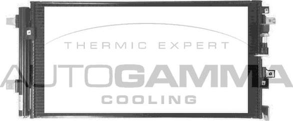 Autogamma 107081 - Condensator, climatizare aaoparts.ro