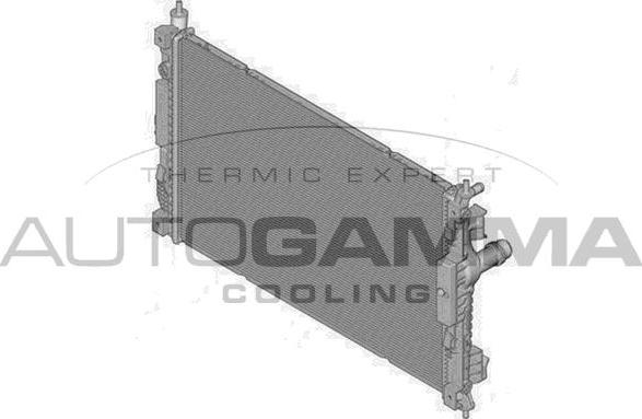 Autogamma 107396 - Radiator, racire motor aaoparts.ro
