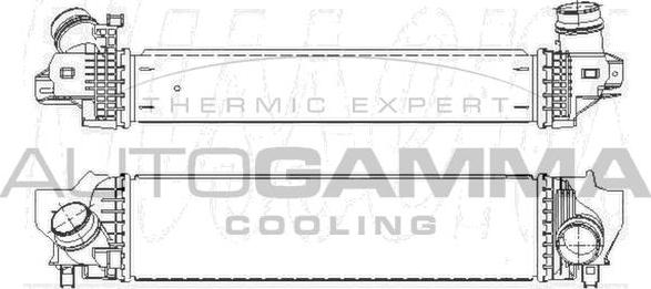 Autogamma 110014 - Intercooler, compresor aaoparts.ro