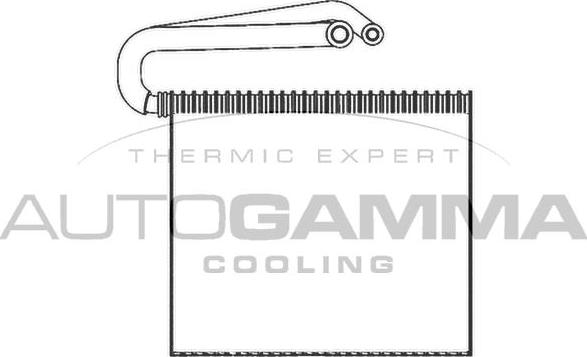 Autogamma 112099 - Evaporator,aer conditionat aaoparts.ro