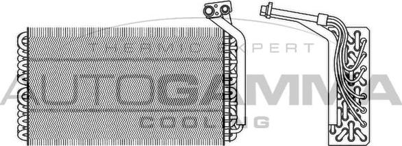 Autogamma 112020 - Evaporator,aer conditionat aaoparts.ro