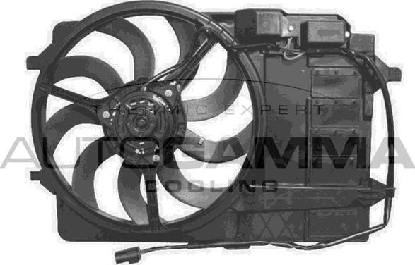 Autogamma GA200445 - Ventilator, radiator aaoparts.ro