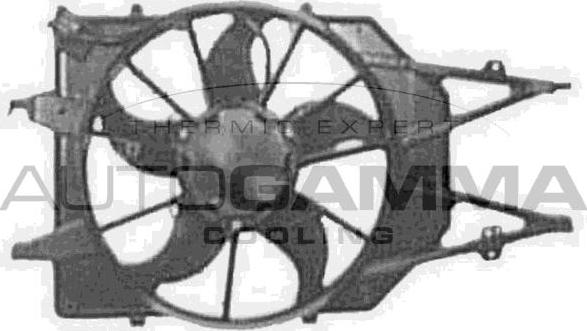 Autogamma GA201420 - Ventilator, radiator aaoparts.ro