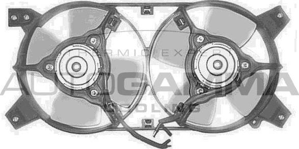 Autogamma GA201147 - Ventilator, radiator aaoparts.ro