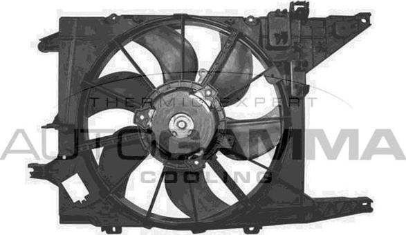 Autogamma GA225004 - Ventilator, radiator aaoparts.ro