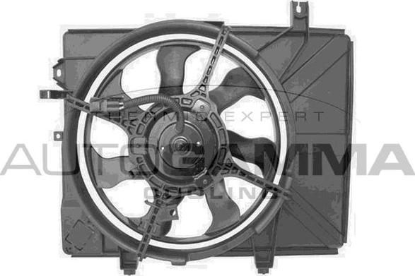 Autogamma GA228014 - Ventilator, radiator aaoparts.ro
