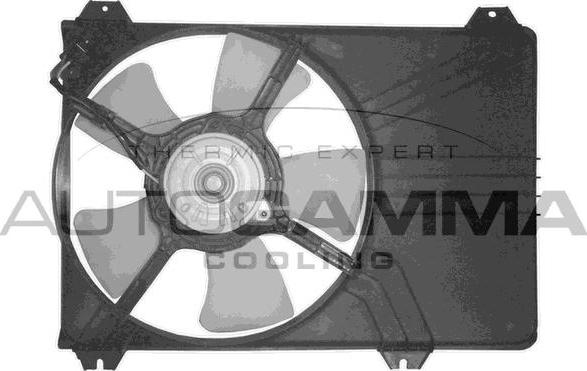 Autogamma GA228700 - Ventilator, radiator aaoparts.ro