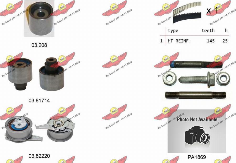 Autokit 04.5479PA3 - Set pompa apa + curea dintata aaoparts.ro