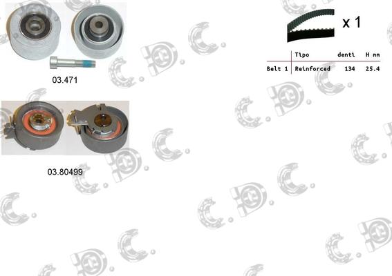 Autokit 04.5112 - Set curea de distributie aaoparts.ro