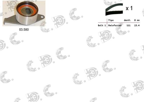 Autokit 04.5378 - Set curea de distributie aaoparts.ro