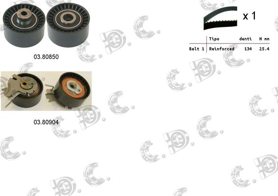 Autokit 04.5268 - Set curea de distributie aaoparts.ro