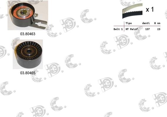 Autokit 04.5263 - Set curea de distributie aaoparts.ro
