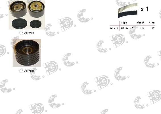 Autokit 04.5262 - Set curea de distributie aaoparts.ro