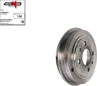 Automega 120009610 - Tambur frana aaoparts.ro