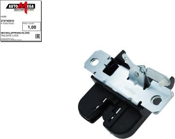 Automega 274745810 - Incuietoare haion aaoparts.ro