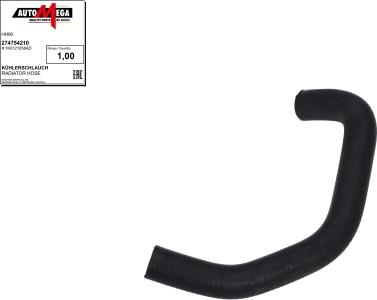 Automega 274754210 - Furtun radiator aaoparts.ro