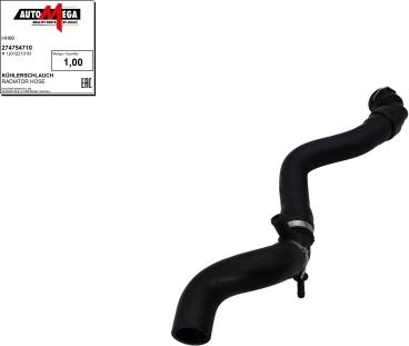 Automega 274754710 - Furtun radiator aaoparts.ro