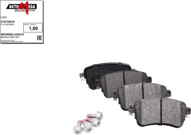 Automega 274735510 - Set placute frana,frana disc aaoparts.ro