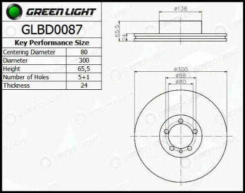 AutomotiveAdriado GLBD0087 - Disc frana aaoparts.ro
