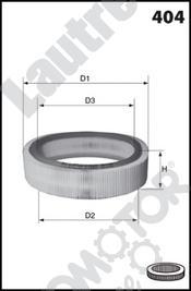 Automotor France LAT115 - Filtru aer aaoparts.ro