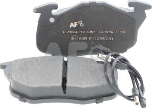 Automotor France PBP5057 - Set placute frana,frana disc aaoparts.ro