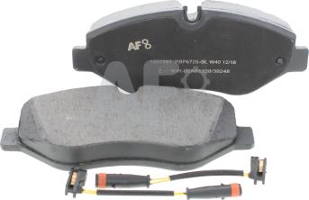 Automotor France PBP6720 - Set placute frana,frana disc aaoparts.ro