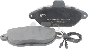 Automotor France PBP3687 - Set placute frana,frana disc aaoparts.ro