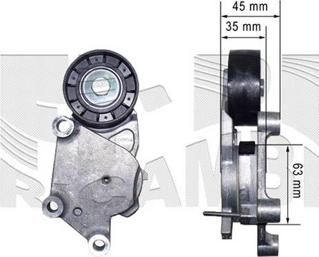 Autoteam A04716 - Intinzator curea, curea distributie aaoparts.ro