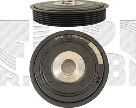 Autoteam A06372B - Fulie curea, arbore cotit aaoparts.ro