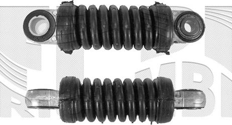 Autoteam A02388 - Amortizor vibratii, curea transmisie cu caneluri aaoparts.ro