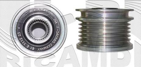 Autoteam A07580 - Fulie, alternator aaoparts.ro