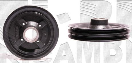 Autoteam A07248 - Fulie curea, arbore cotit aaoparts.ro