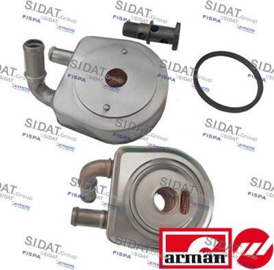 Autoteam E90165AS - Radiator ulei, ulei motor aaoparts.ro